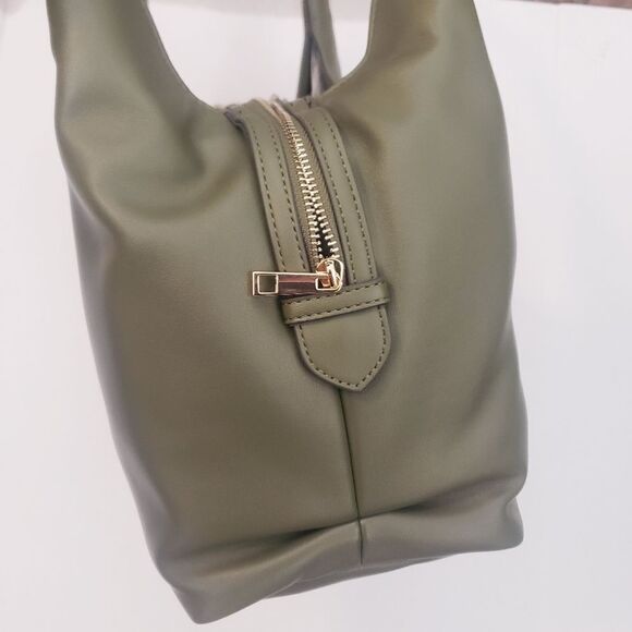 A New Day Tote Handbag Olive Green - Picture 4 of 8